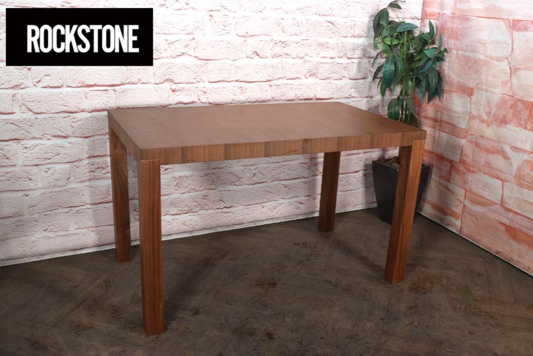 ロックストーン テラーニ ダイニングテーブル ウォールナット 幅120㎝