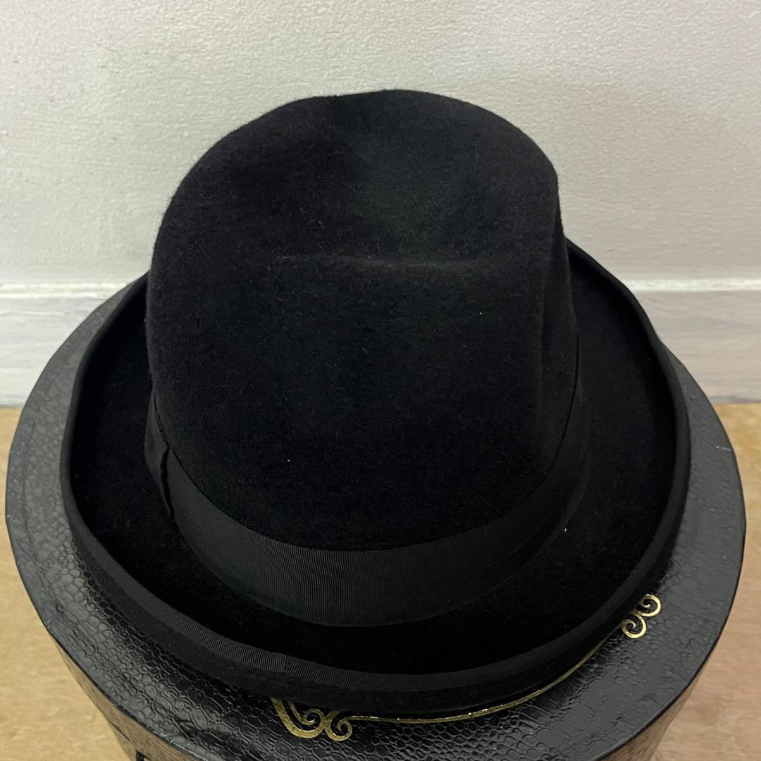 GLAD HAND ホンブルグハット 中折れハット ウール フェルトハット