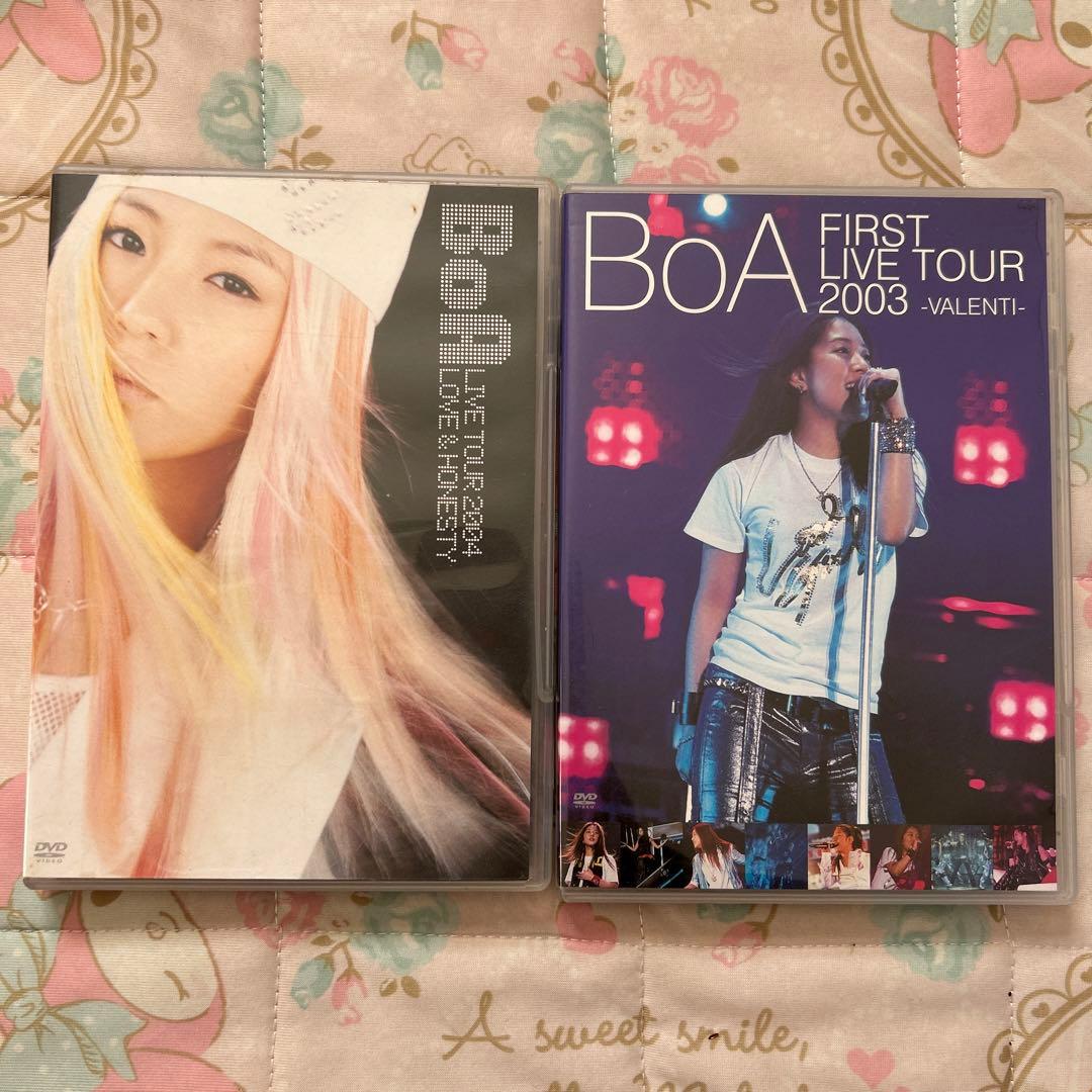 【初回限定版あり】BoA LIVE PV DVD まとめ売り　9本セット