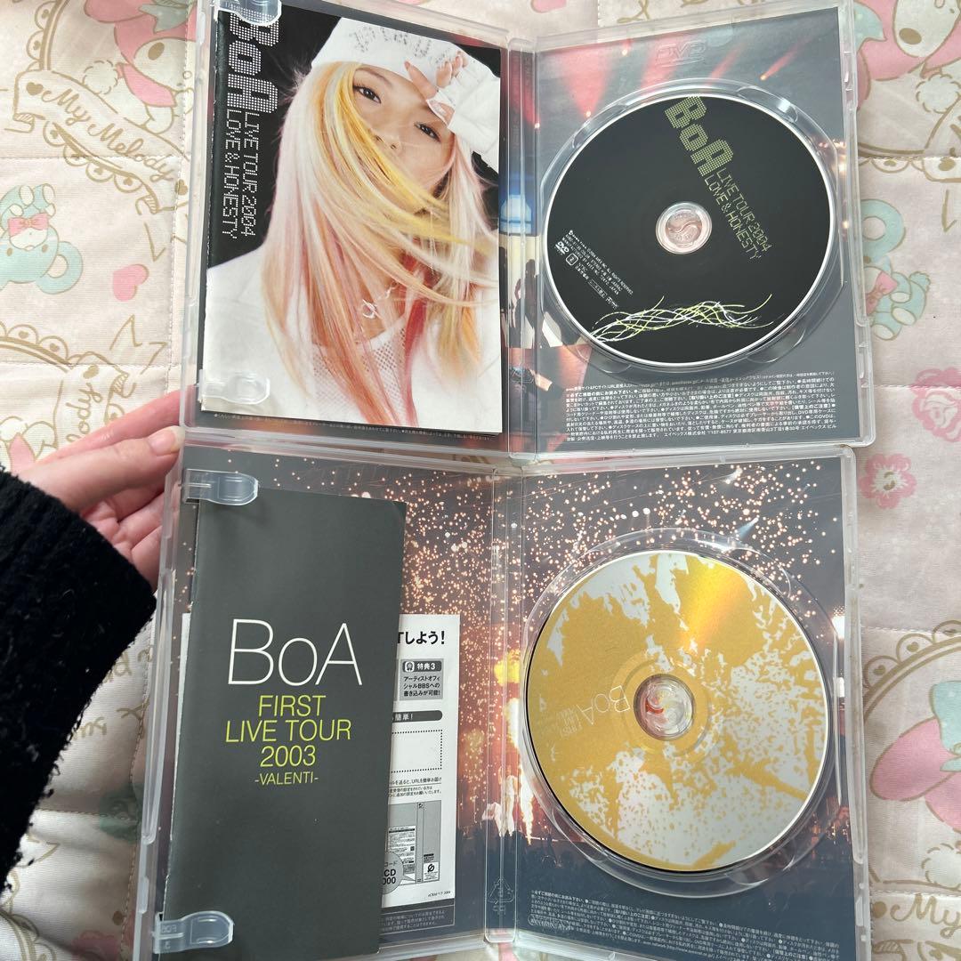 【初回限定版あり】BoA LIVE PV DVD まとめ売り　9本セット