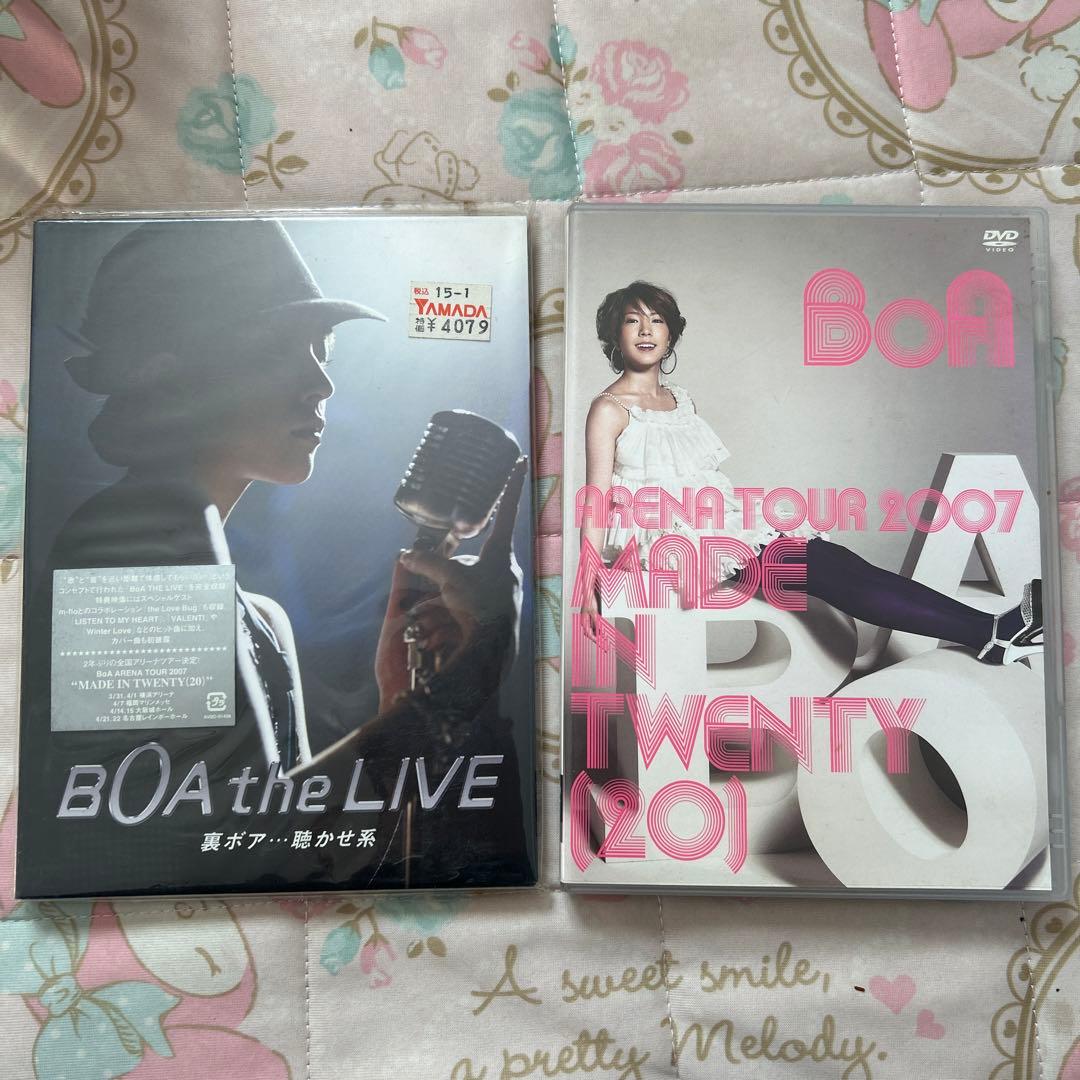 【初回限定版あり】BoA LIVE PV DVD まとめ売り　9本セット
