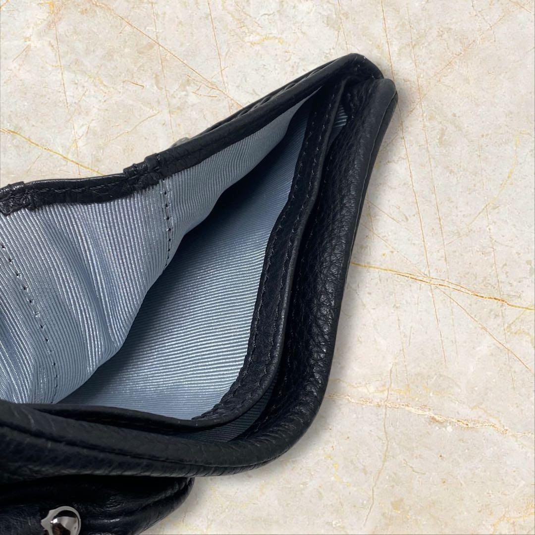 ear PAPILLONNER イアパピヨネ 財布 がま口 ブラック イア 黒