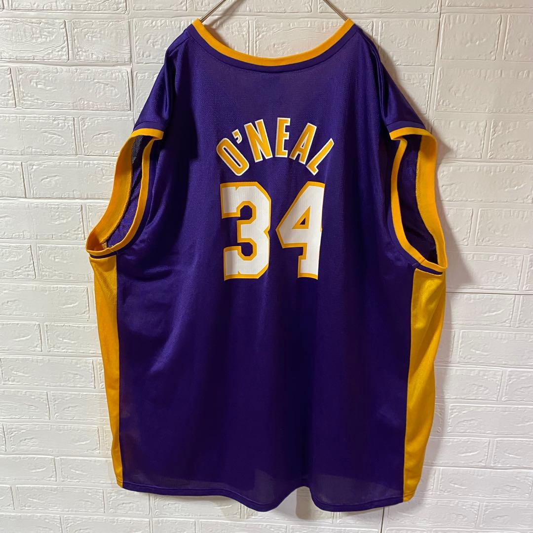 【デッドストック品】NBA レイカーズ　シャキールオニール　レプリカユニフォーム