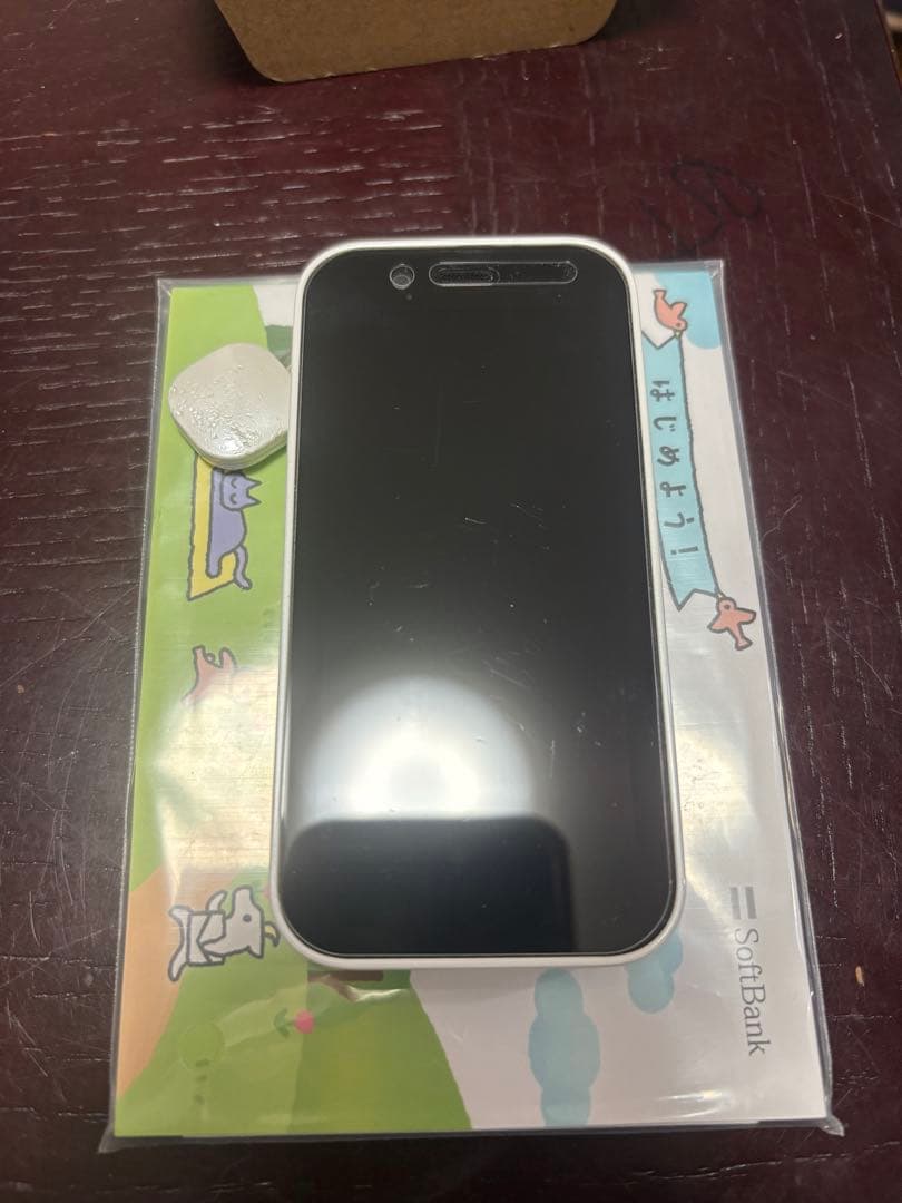 【美品】SoftBank キッズフォン3 本体　白
