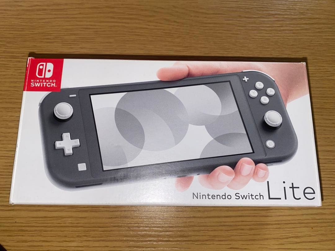 【極美品】Nintendo Switch Lite グレー 充電器付き