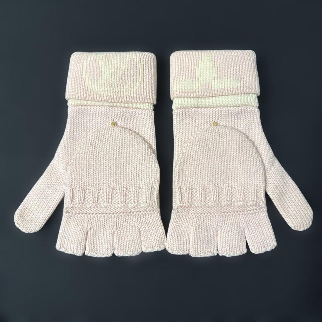 LOUIS VUITTON ゴン モーニングラム M70767 バイカラー 手袋