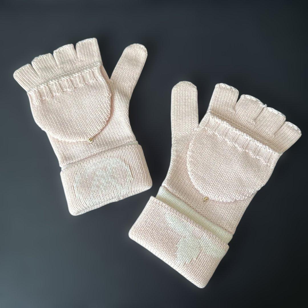 LOUIS VUITTON ゴン モーニングラム M70767 バイカラー 手袋