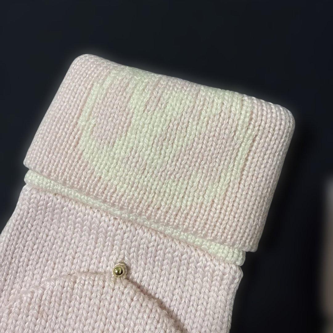 LOUIS VUITTON ゴン モーニングラム M70767 バイカラー 手袋