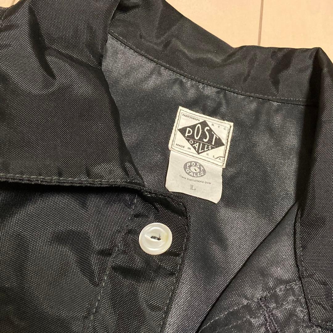 POST O’ALLS POST OVERALLS ナイロンカバーオール L美品