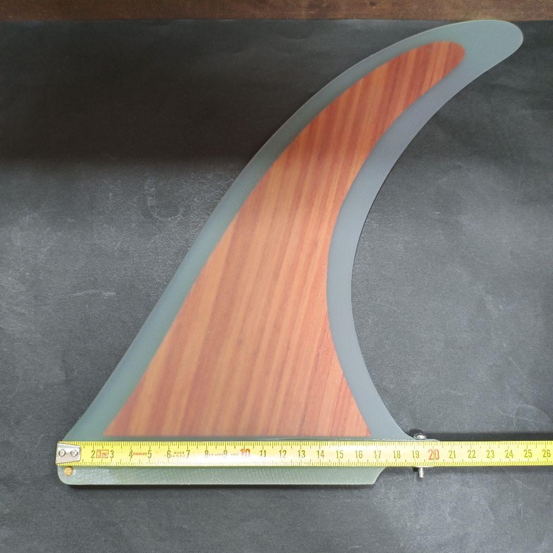 10インチ ウッドコア　センターフィン　シングルフィン　ロングボード