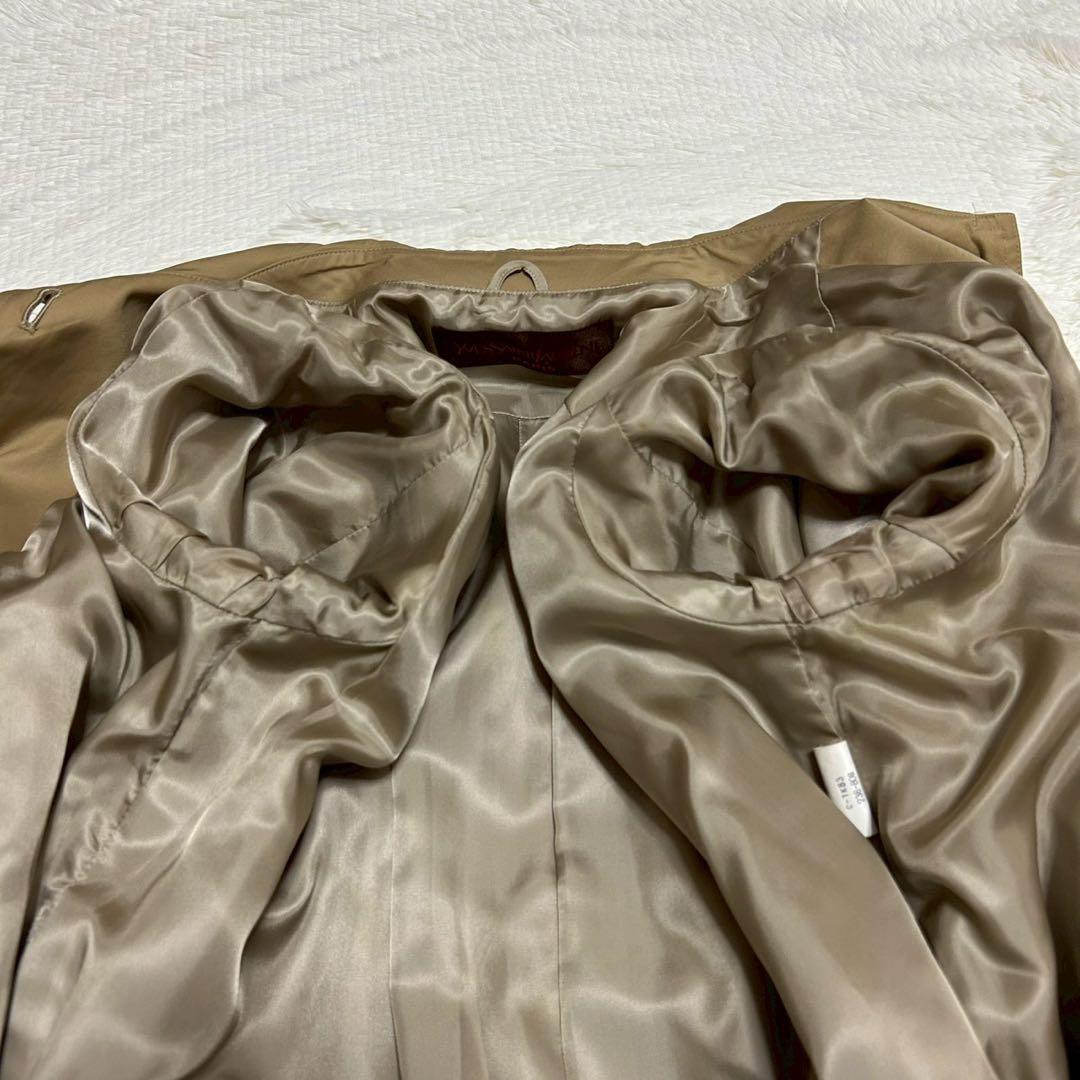 入手困難 80s 90s イヴサンローラン トレンチコート ベルト付き ベージュ