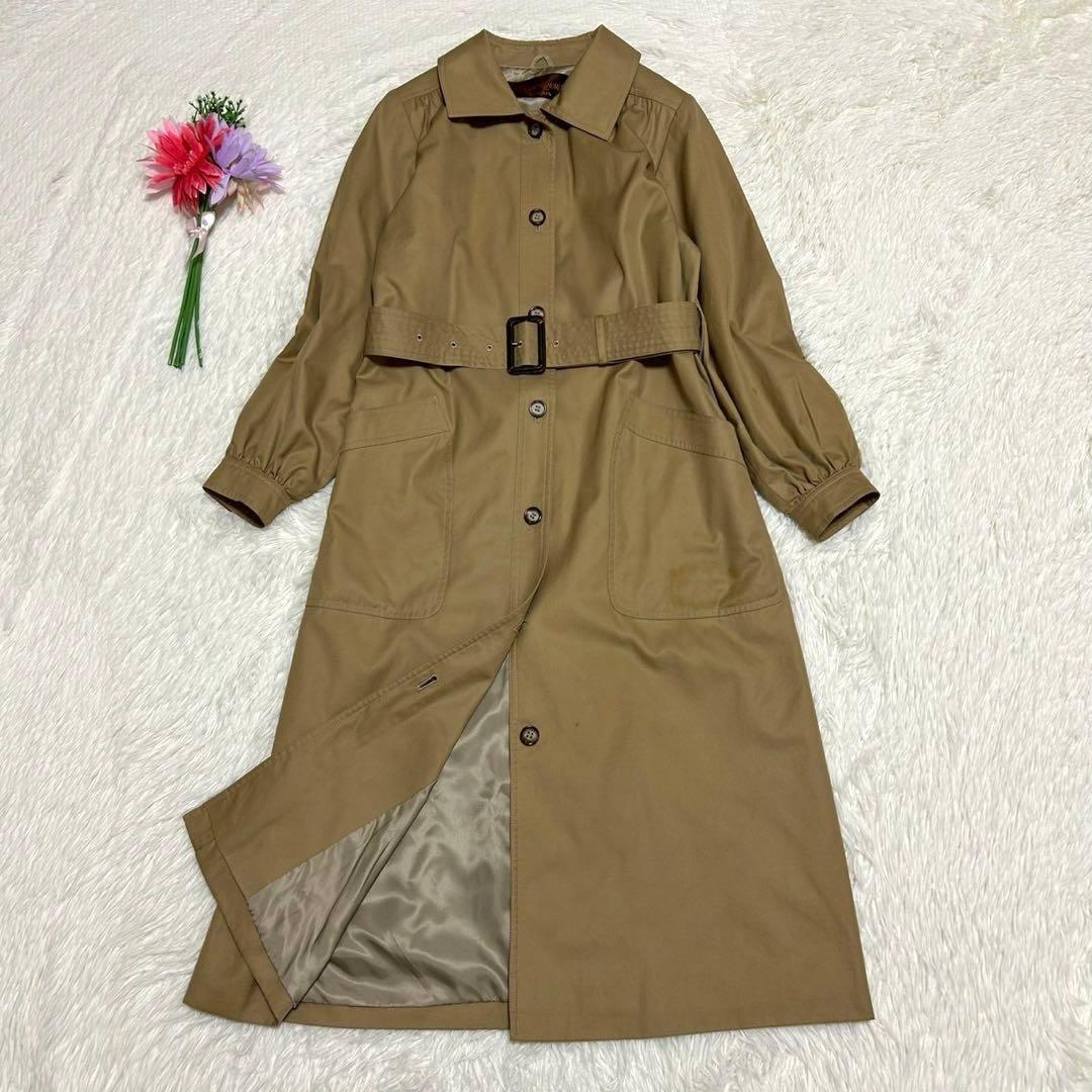入手困難 80s 90s イヴサンローラン トレンチコート ベルト付き ベージュ