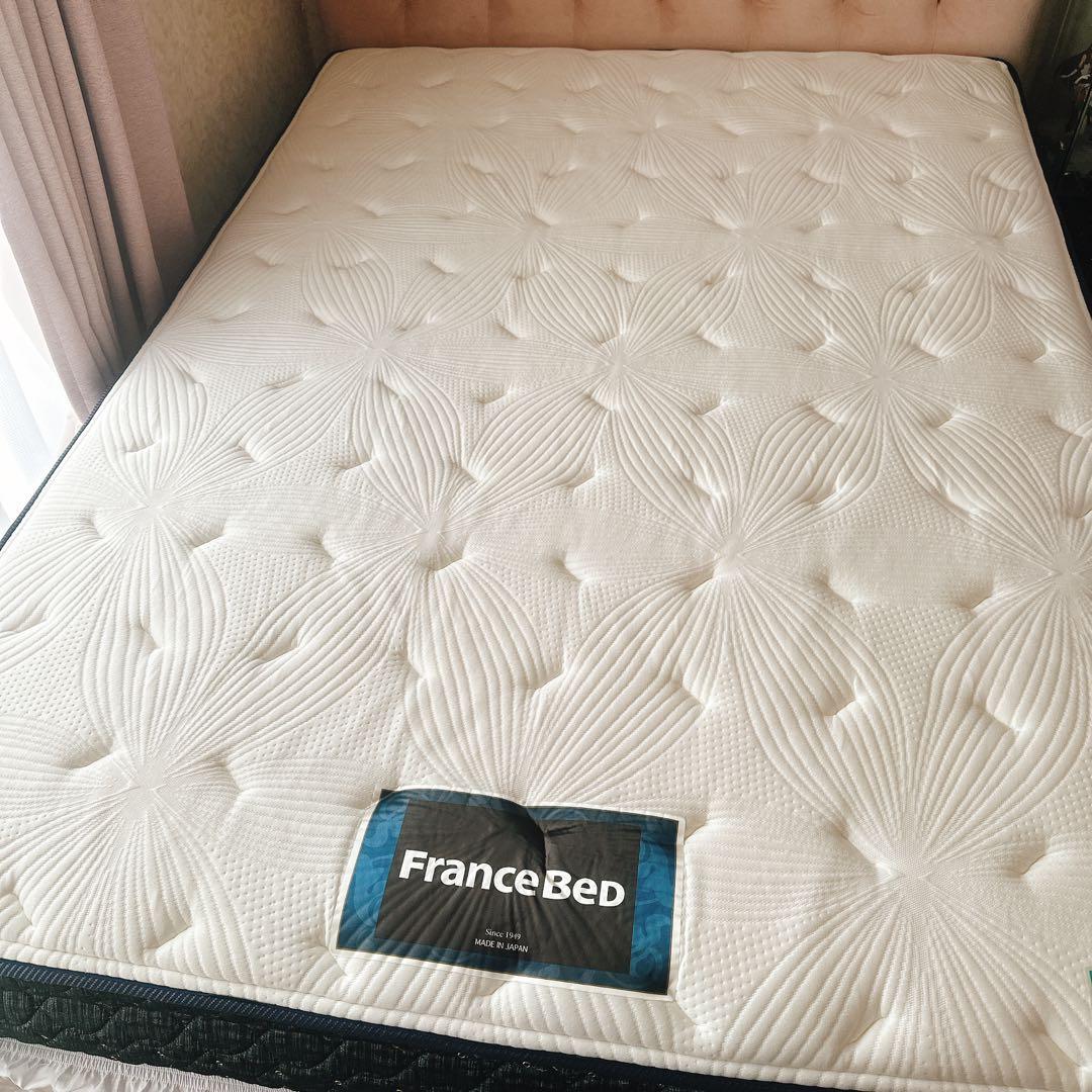 【美品】70周年記念モデル フランスベッド ダブル マットレス