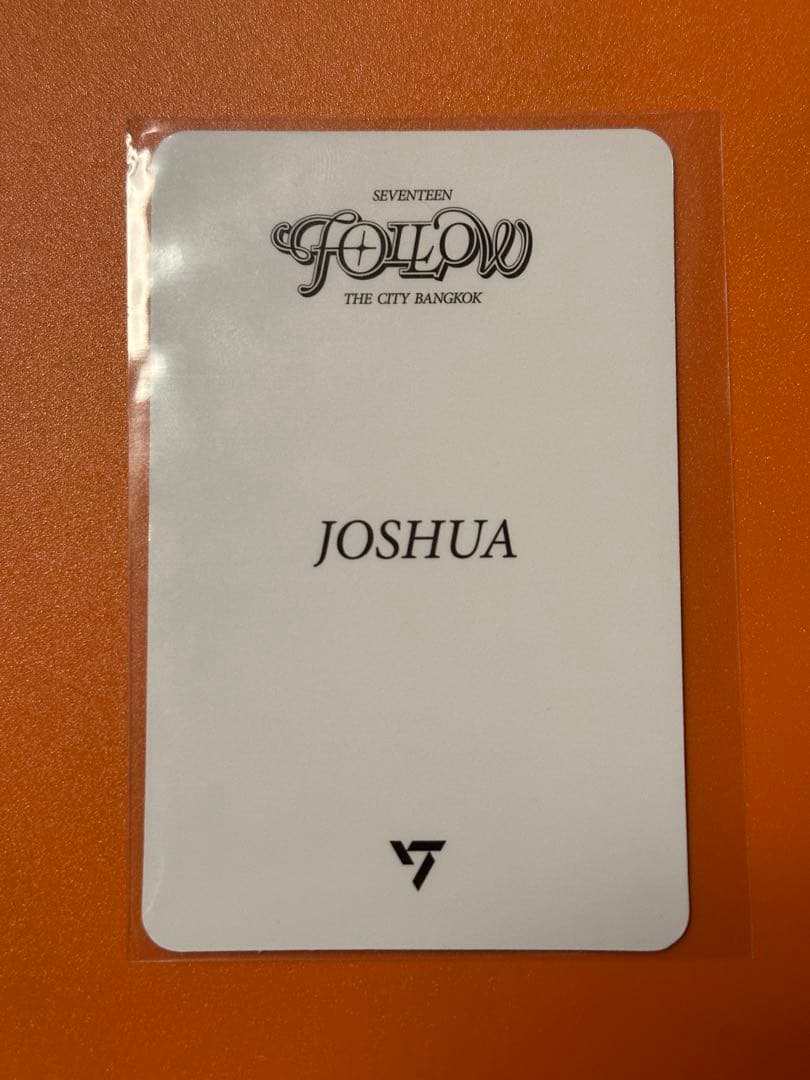 SEVENTEEN セブチ ジョシュア トレカ バンコク ポップアップストア