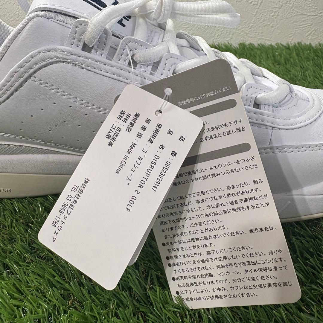 【FILA GOLF】新品DISRUPTOR 2 GOLF ゴルフシューズ