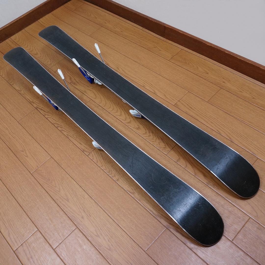 メンテ済 96cm 靴18cm KAZAMA スキーセット (100)