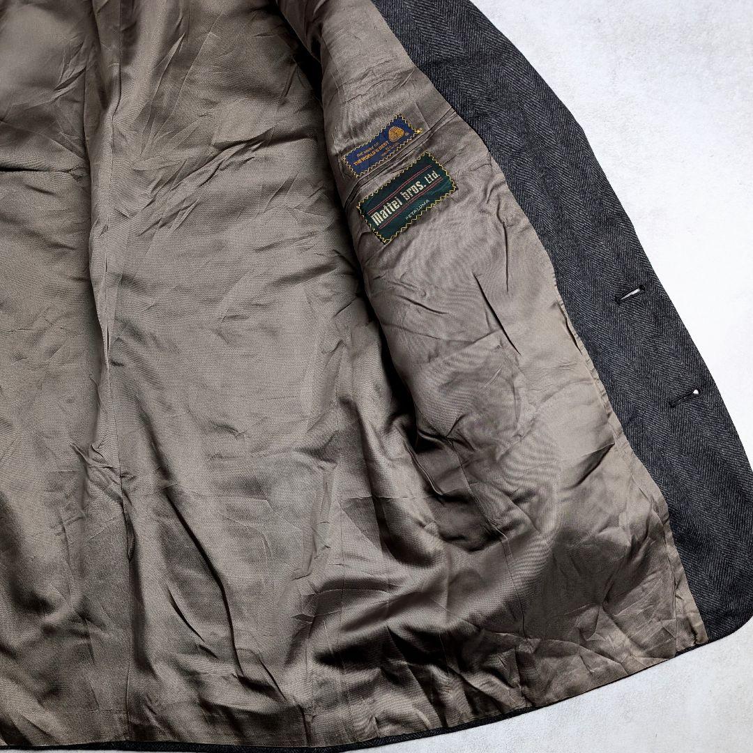 POLO RALPH LAUREN テーラードジャケット ヘリンボーン グレー