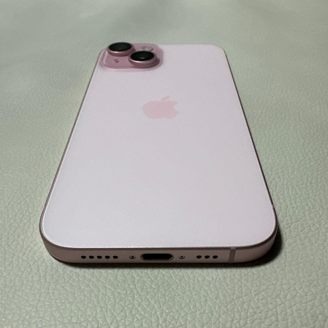 【超美品】iPhone15 128GB ピンク BT88％