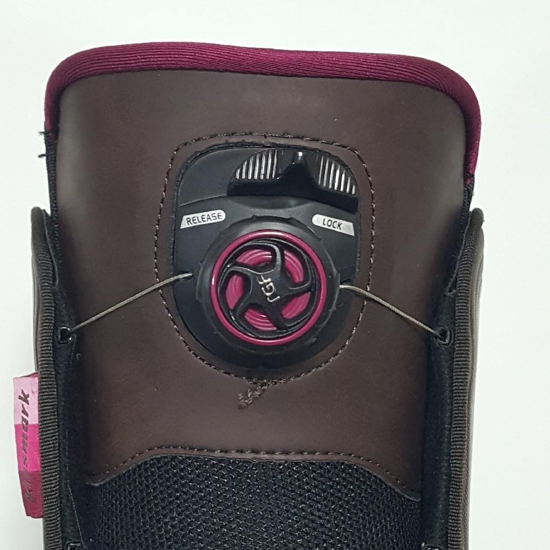 キスマーク レディース スノーボードブーツ ダイヤル式 iHEAT 25.0cm