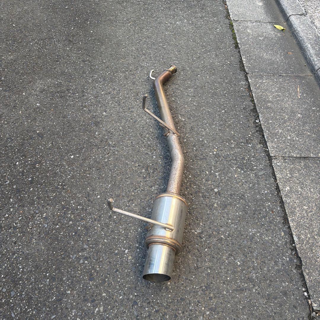 ワゴンRmh21s、ML21sルークス、パレット用リアピースマフラー