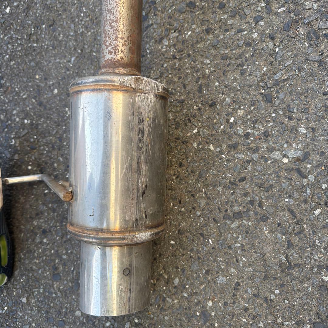 ワゴンRmh21s、ML21sルークス、パレット用リアピースマフラー