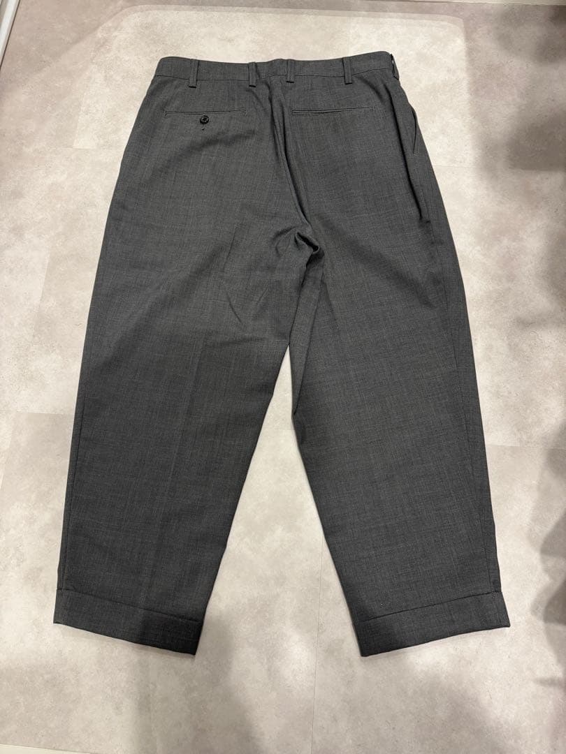 パンツ Beams plus 2 Pleats Wool Tropical