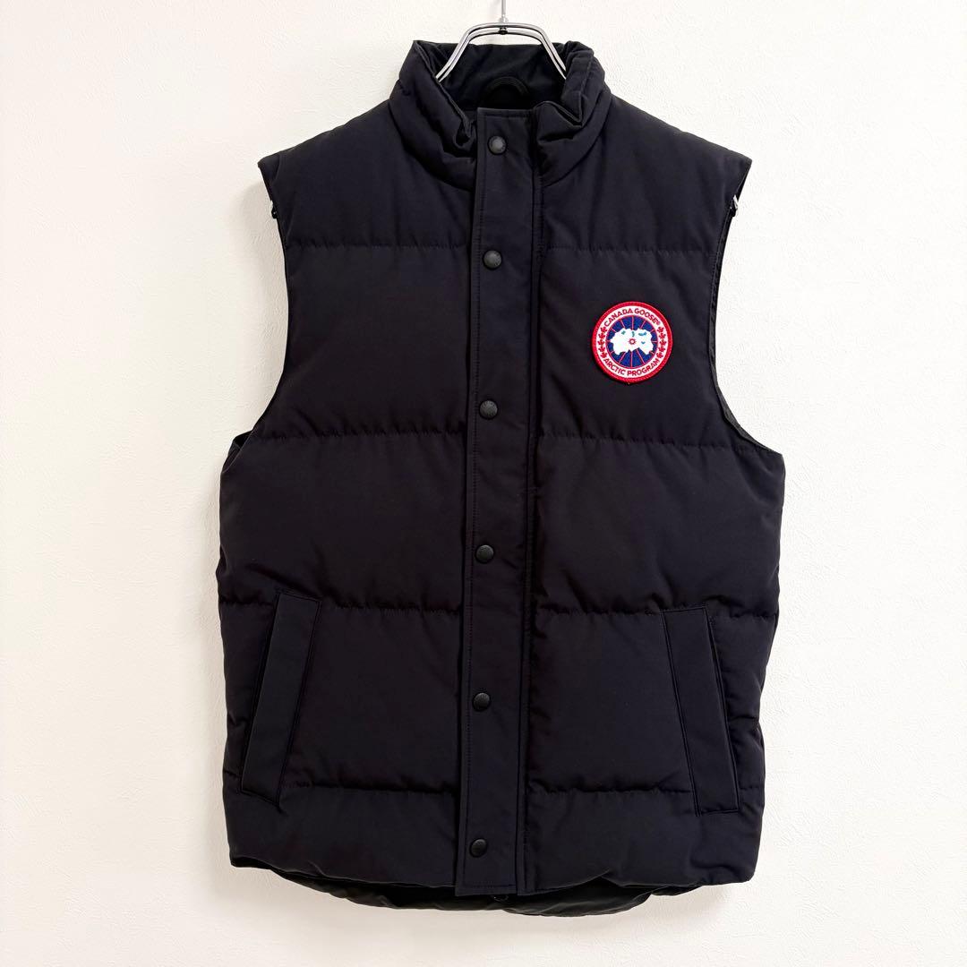 【極美品175cm向け】カナダグース XS 4151M ダウンベスト 紺