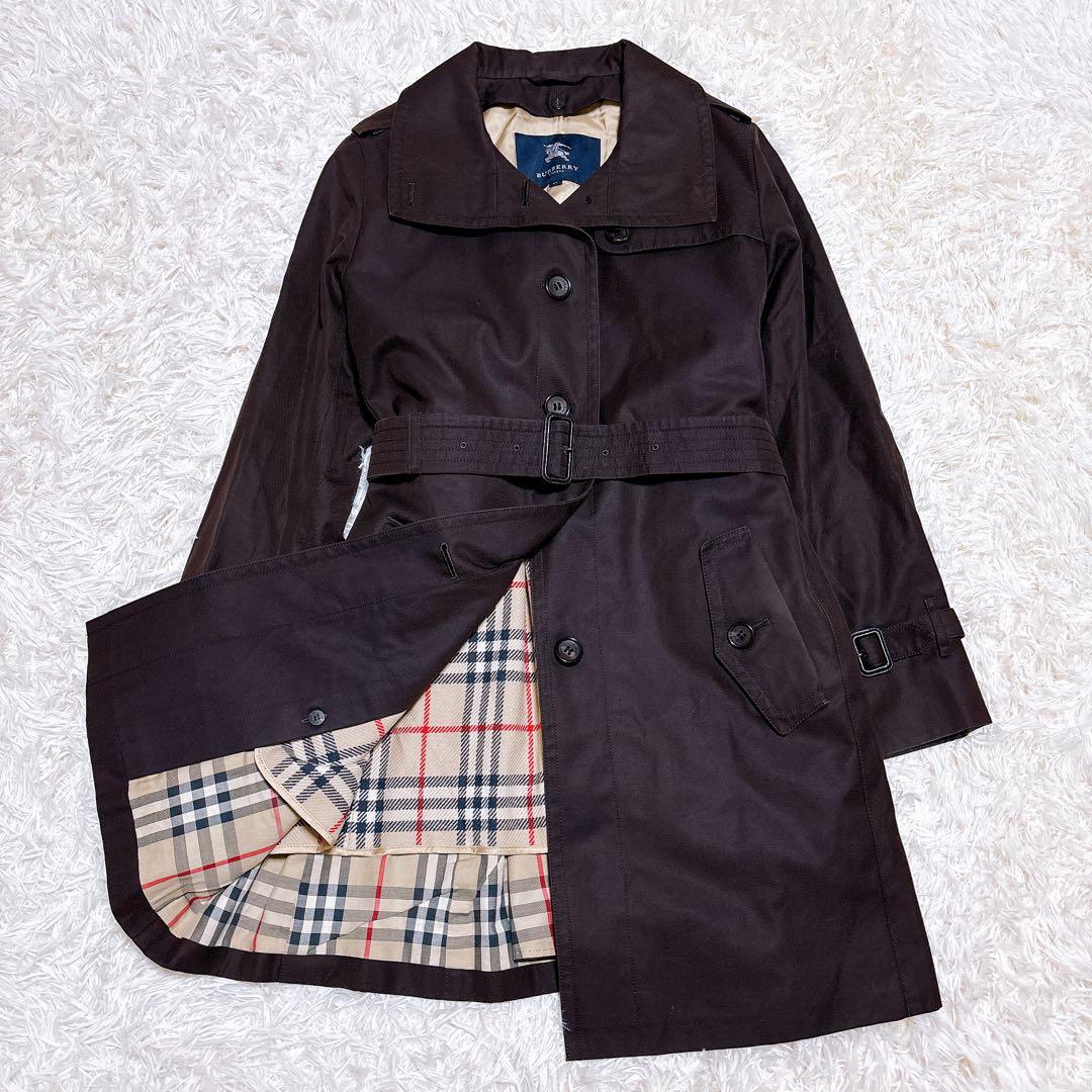 BURBERRYLONDON ステンカラーコート ノバチェック ライナー ベルト