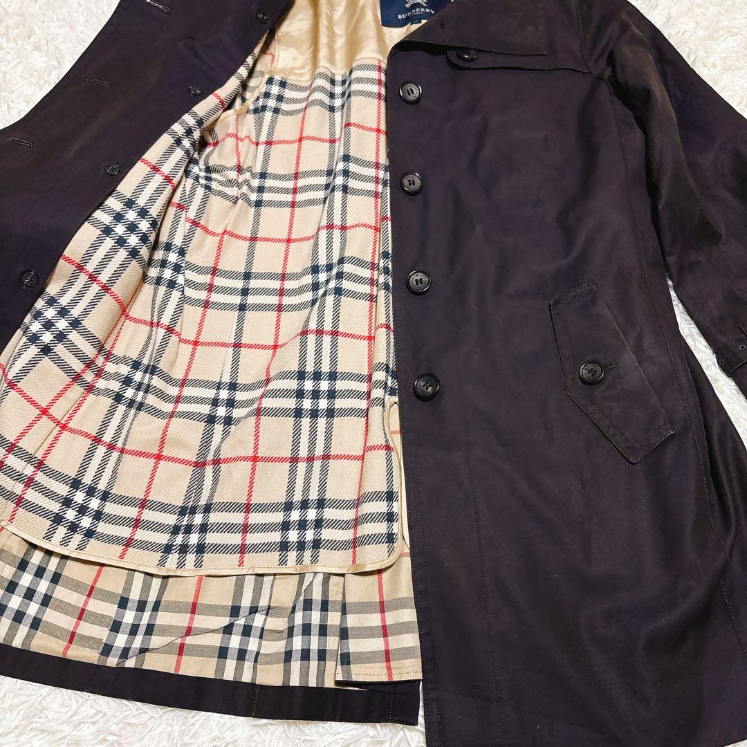 BURBERRYLONDON ステンカラーコート ノバチェック ライナー ベルト