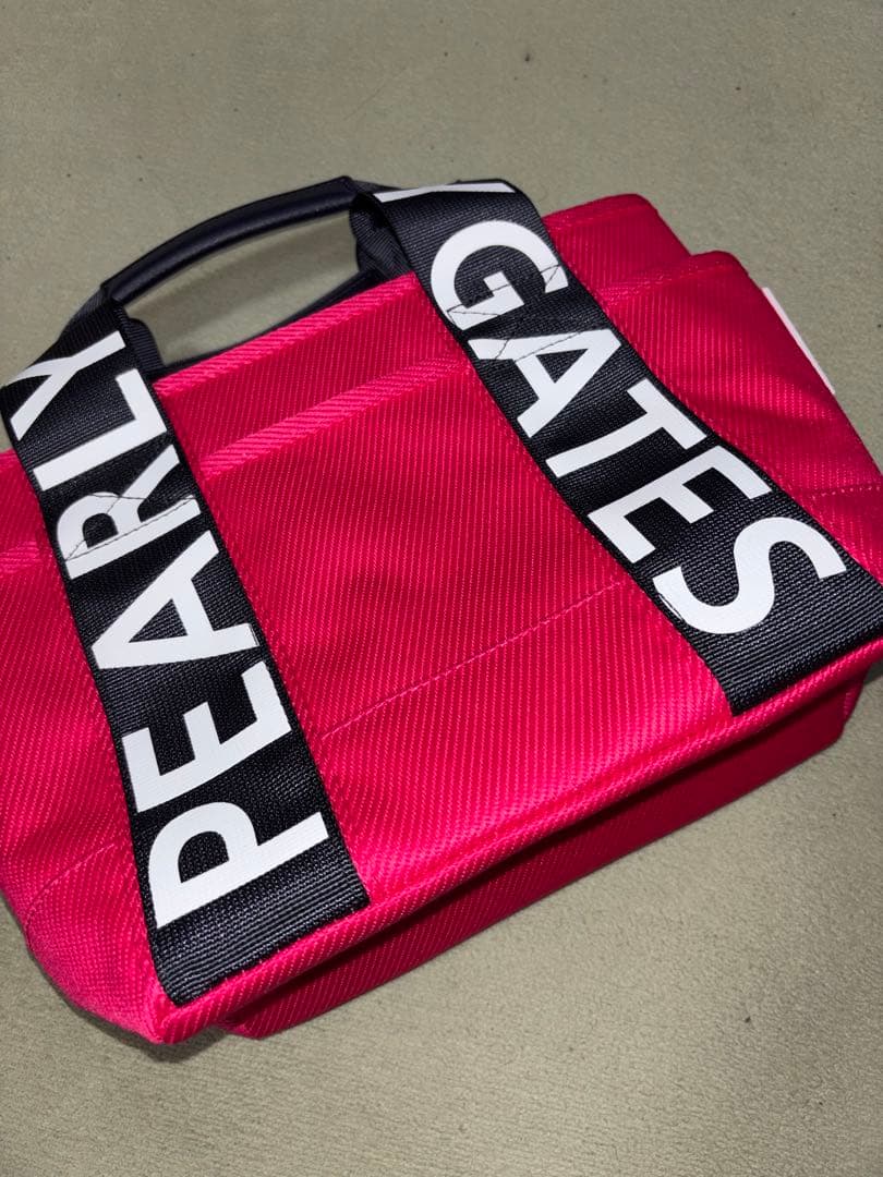 （超美品）パーリーゲイツ、NEXT1シリーズ、カートバッグ、ピンク色、完売品