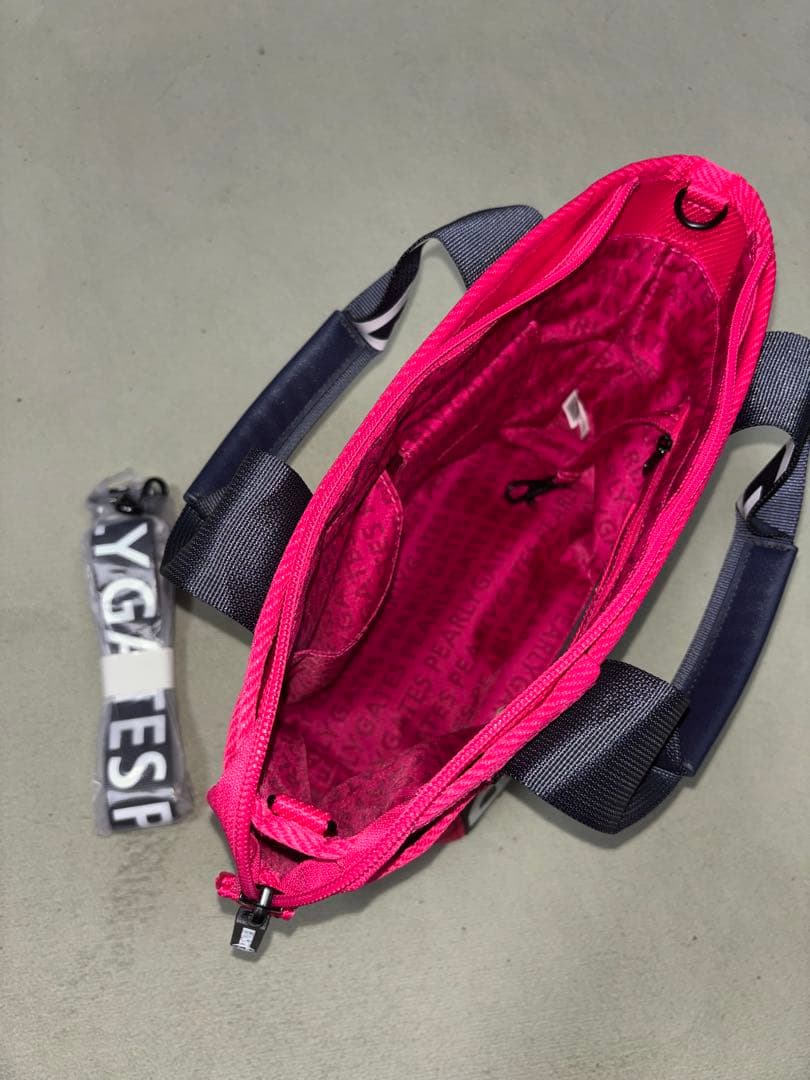 （超美品）パーリーゲイツ、NEXT1シリーズ、カートバッグ、ピンク色、完売品