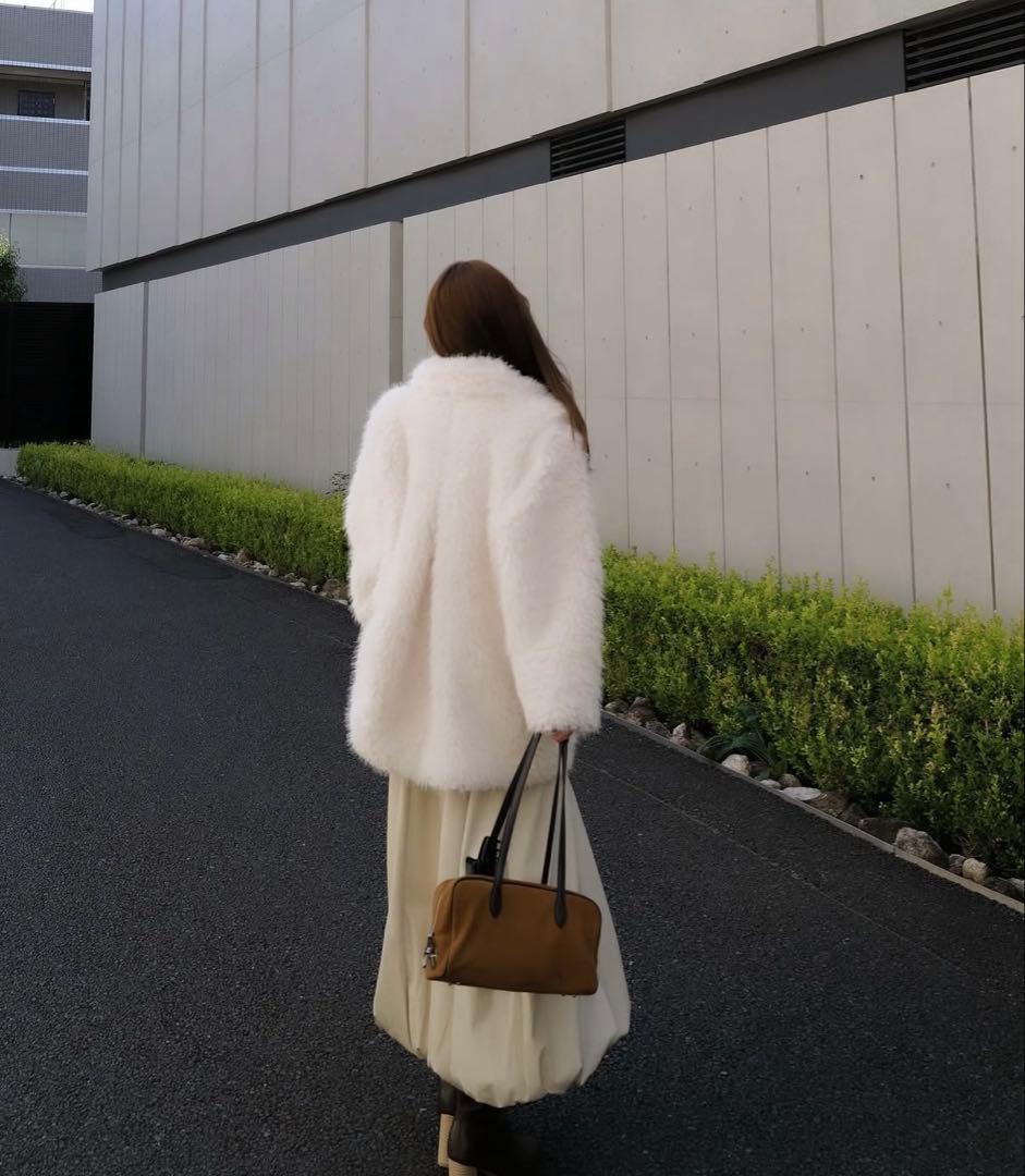 最安値！celon♡shaggy over sized short coat