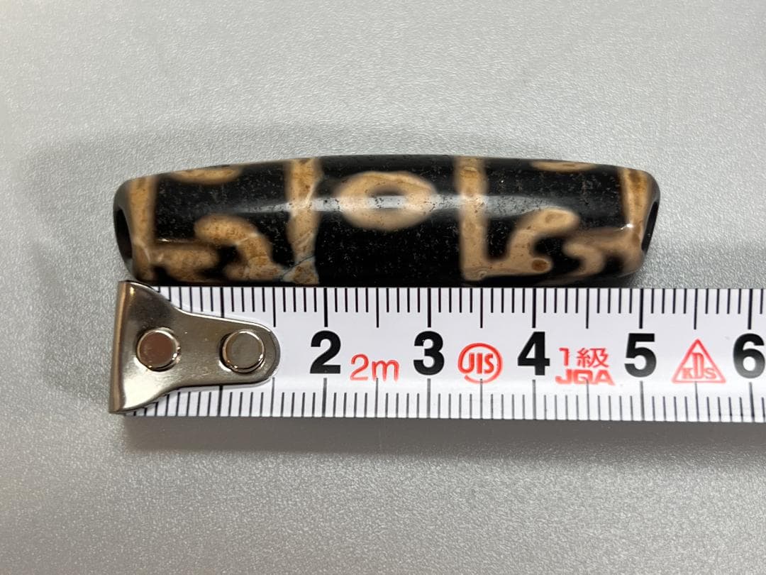 チベット天珠石 三眼天珠 美品　天然石　鉱物　風水　開運