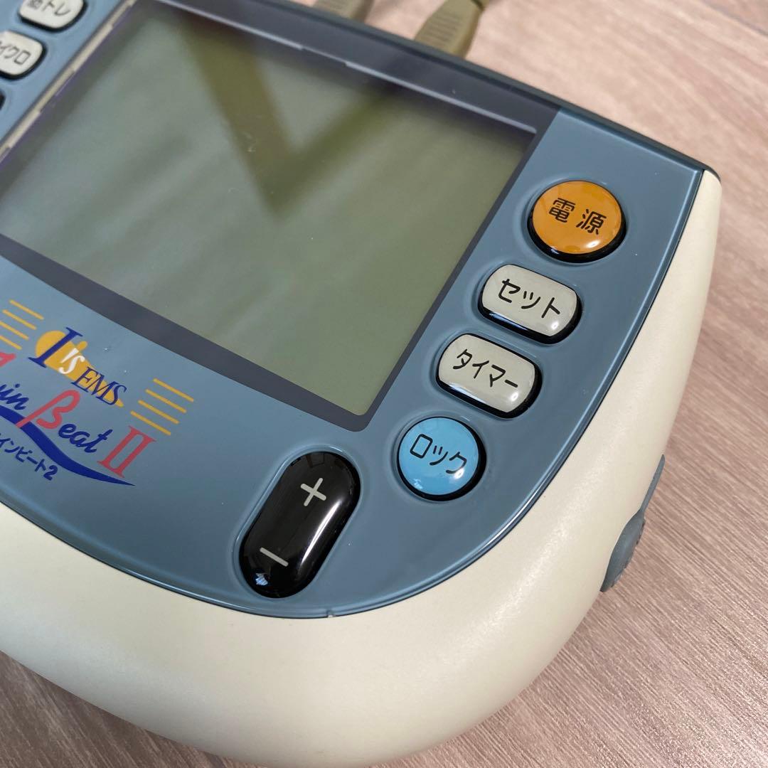 ◆ツインビート2 伊藤超短波㈱ マイクロ電流 電極コード 説明書 付き