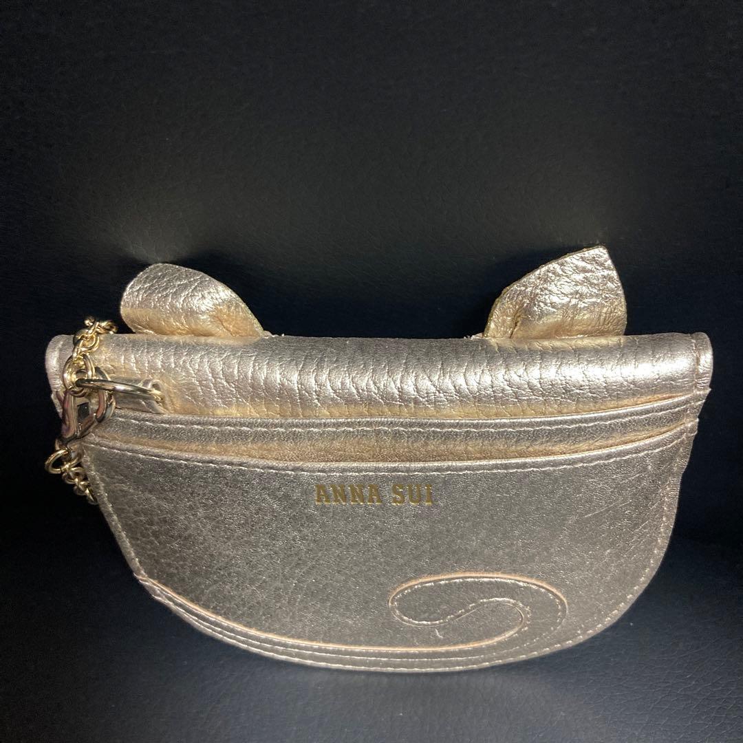 新品未使用　ANNA SUI マイティティマルチケース牛革製