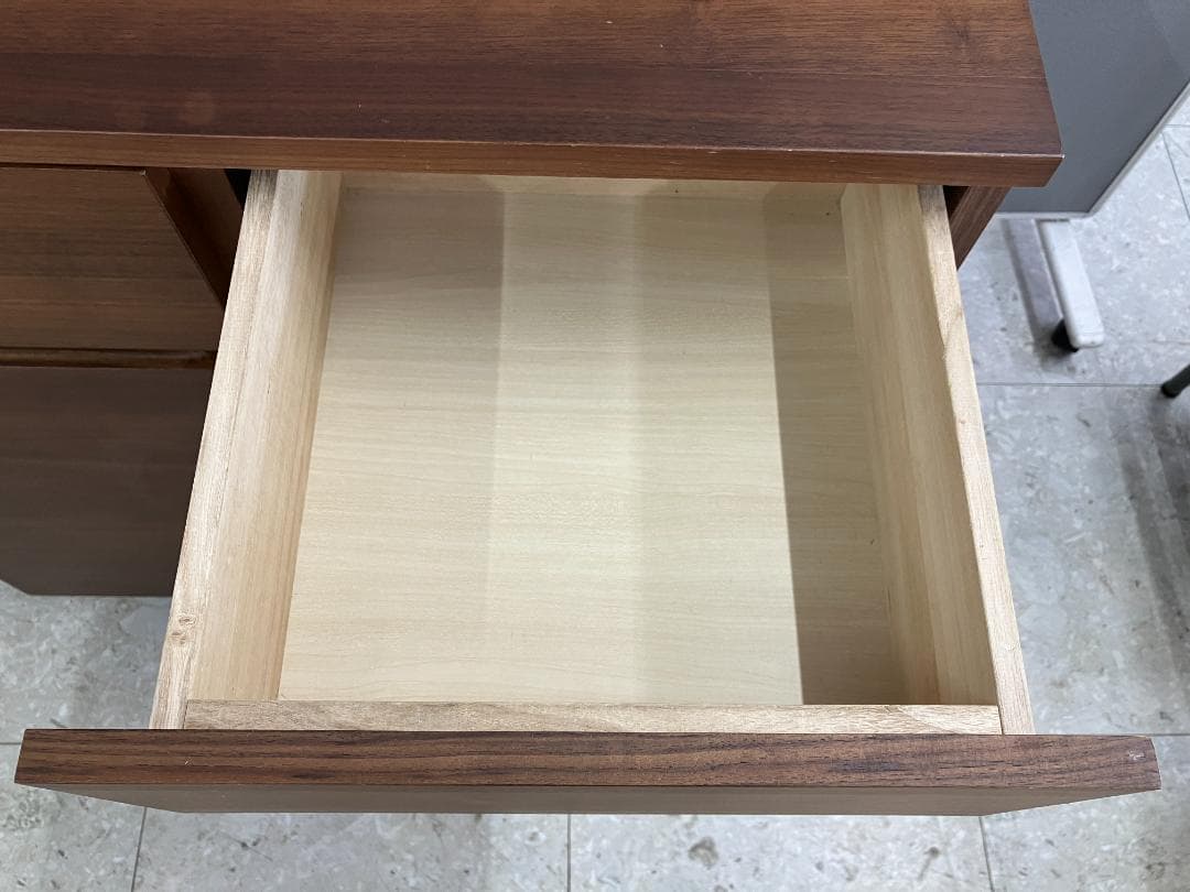 無印良品 キャビネット ウォールナット材 ブラウン