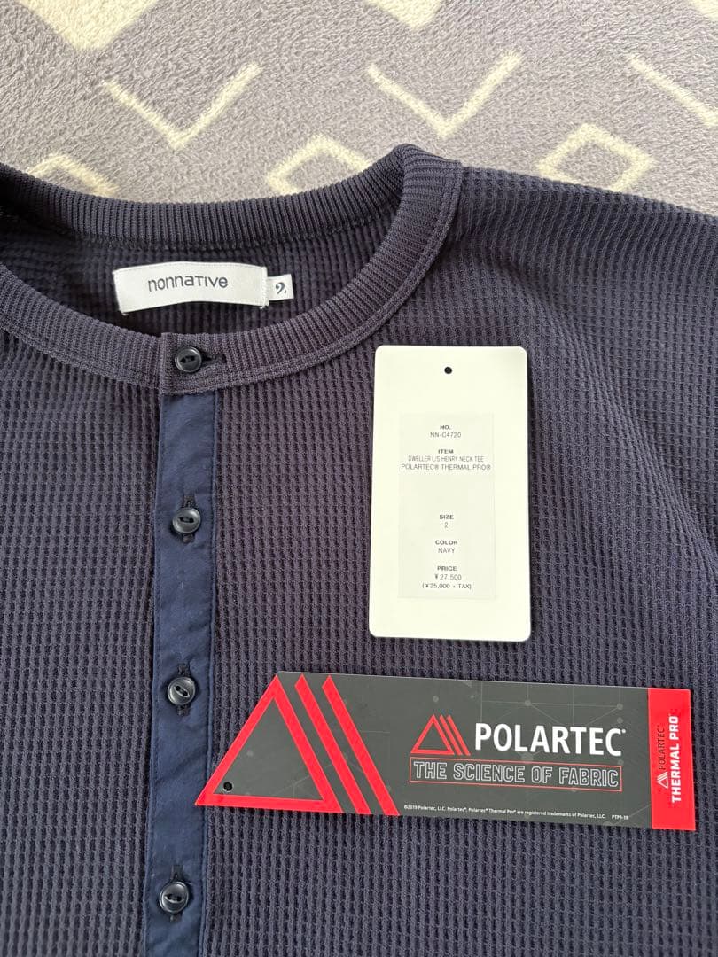 【値段交渉OK】nonnative ヘンリーネックのカットソー