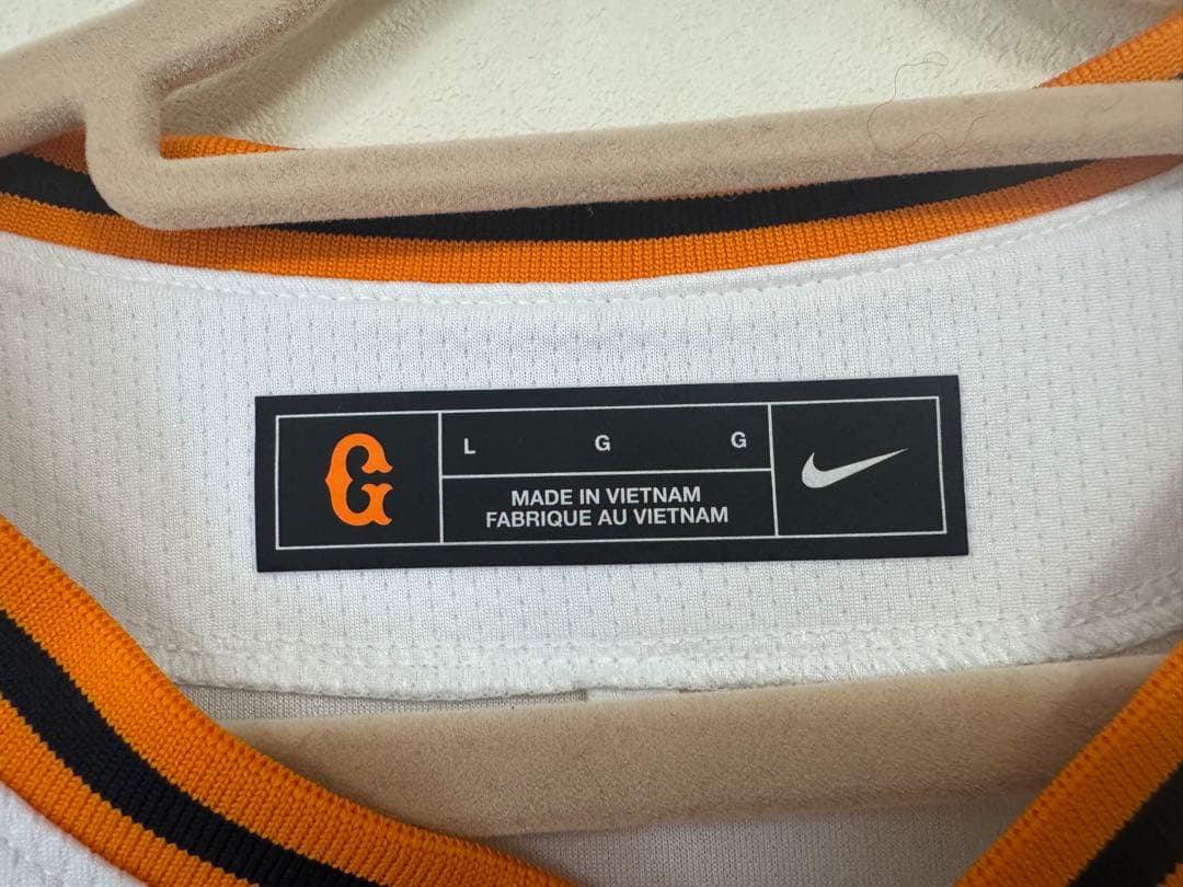 岡本和真 L 優勝記念モデルユニ 袖バッジ＆応援タオル 読売ジャイアンツNIKE