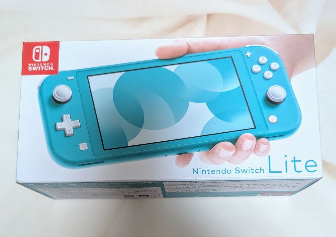 美品　Nintendo Switch Lite ターコイズ 専用ケース付き