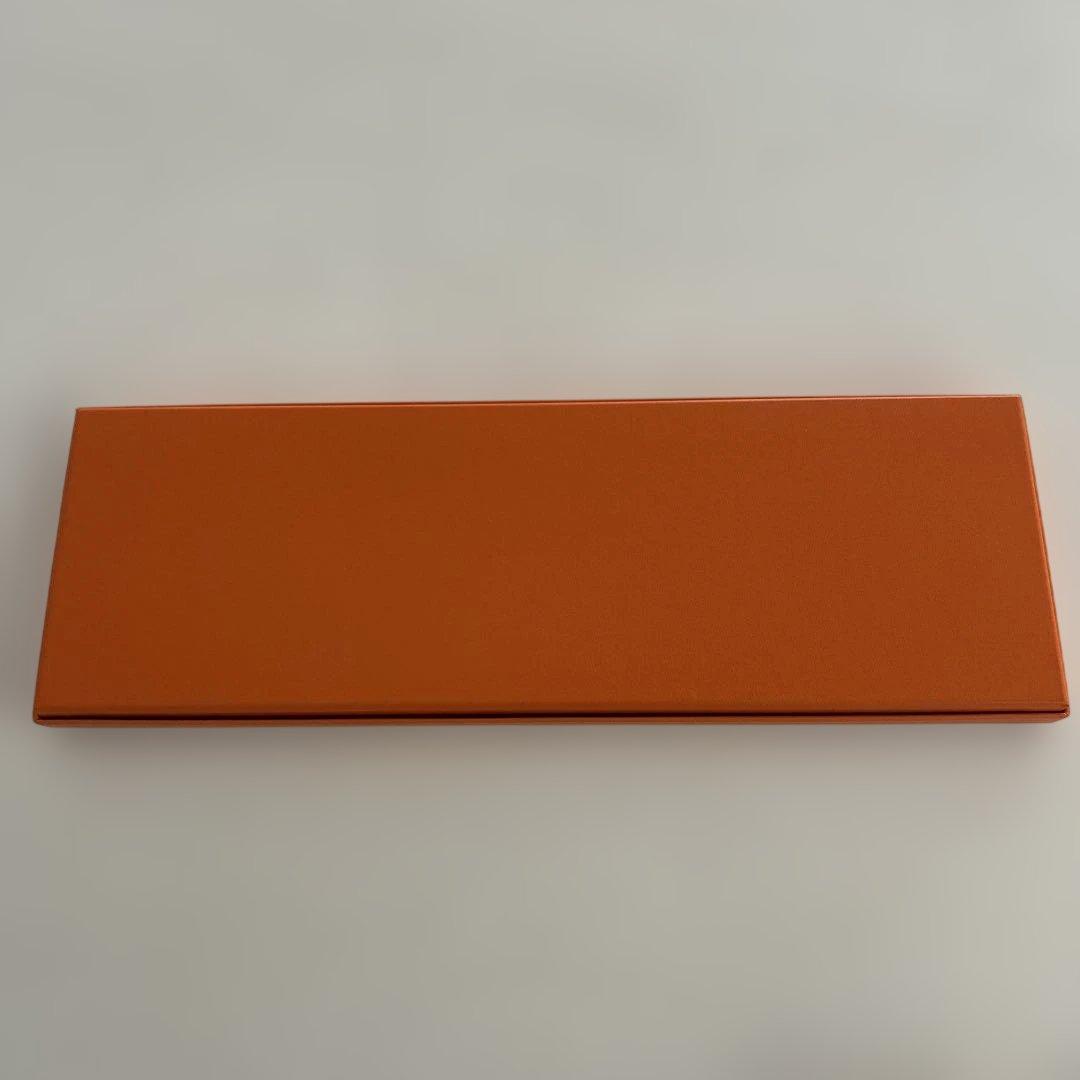 未使用箱付き　 エルメス　HERMES ネクタイ　ブルー