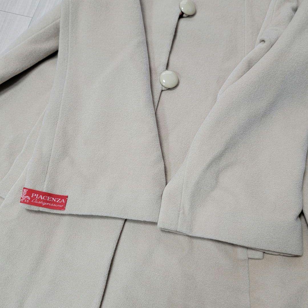 ​【新品】PIERO MASSA PIACENZA カシュゴリッシモ 丸襟コート