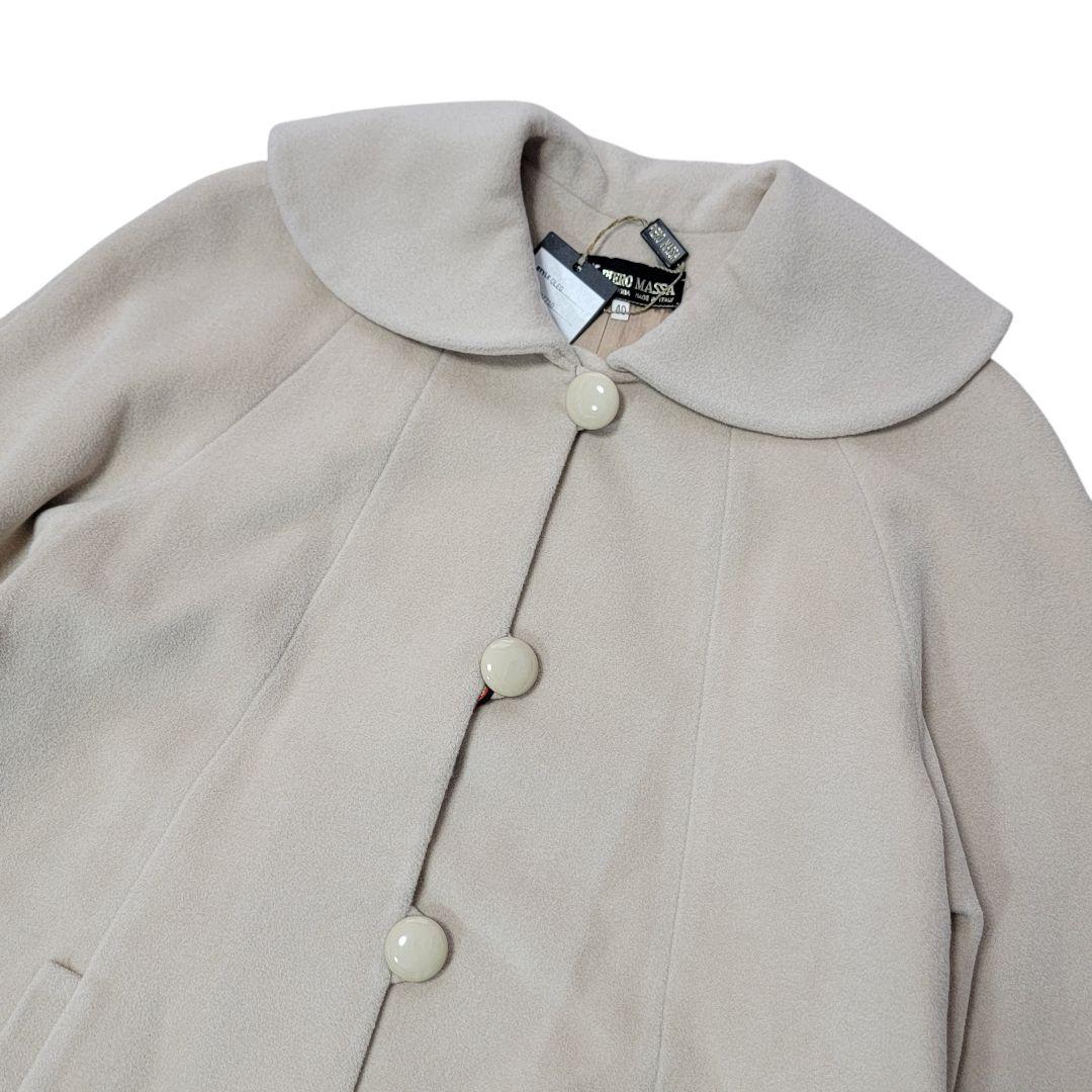 ​【新品】PIERO MASSA PIACENZA カシュゴリッシモ 丸襟コート