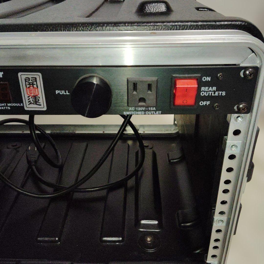 SKB ラックケース 6U ラック FURMAN RackRider 電源