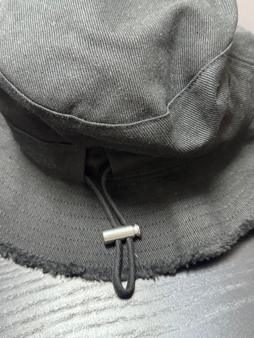 最終価格【JACQUEMUS】ラージブリム バケットハット　ブラック