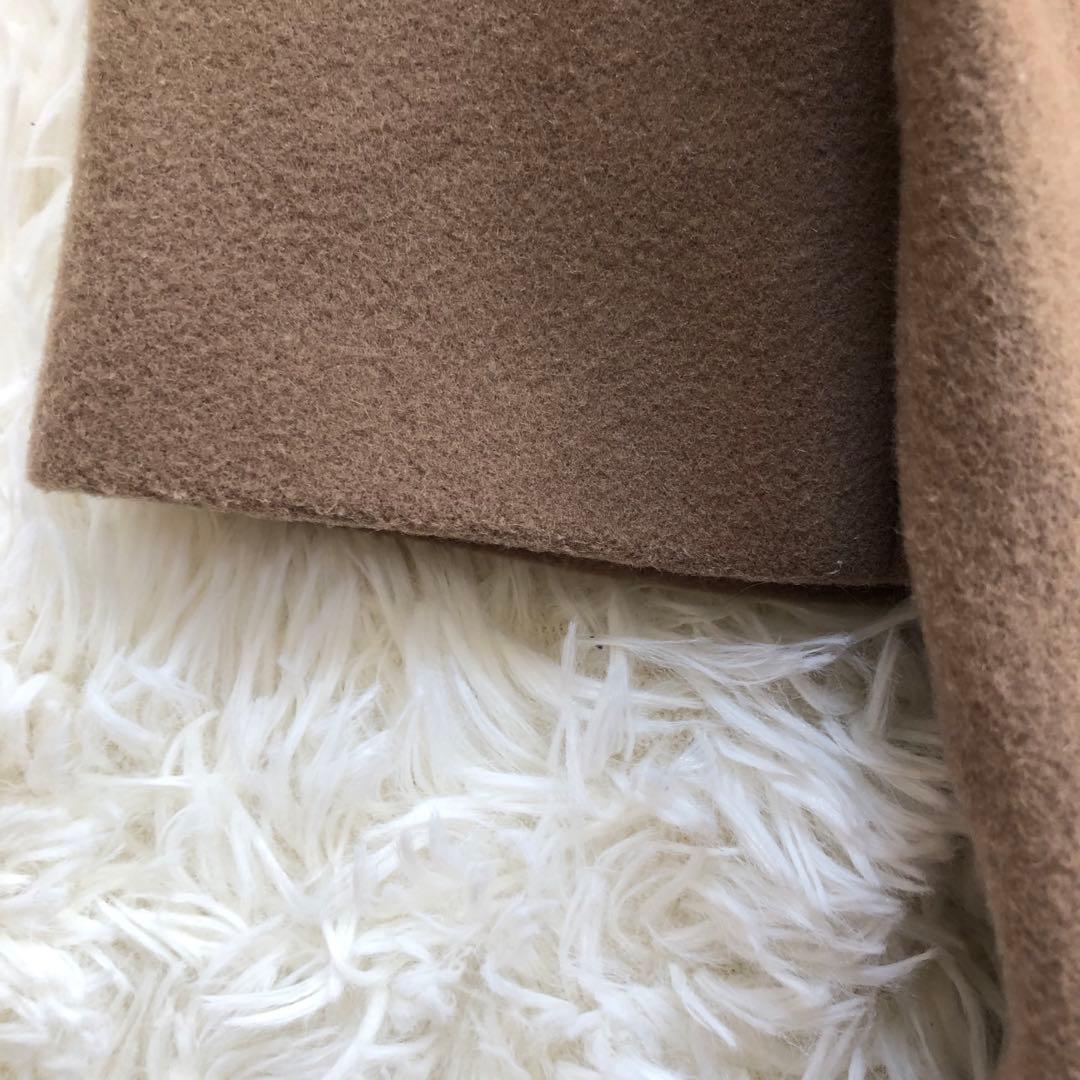 theory セオリー チェスターコート 比翼ボタン ロングコート　ベージュ