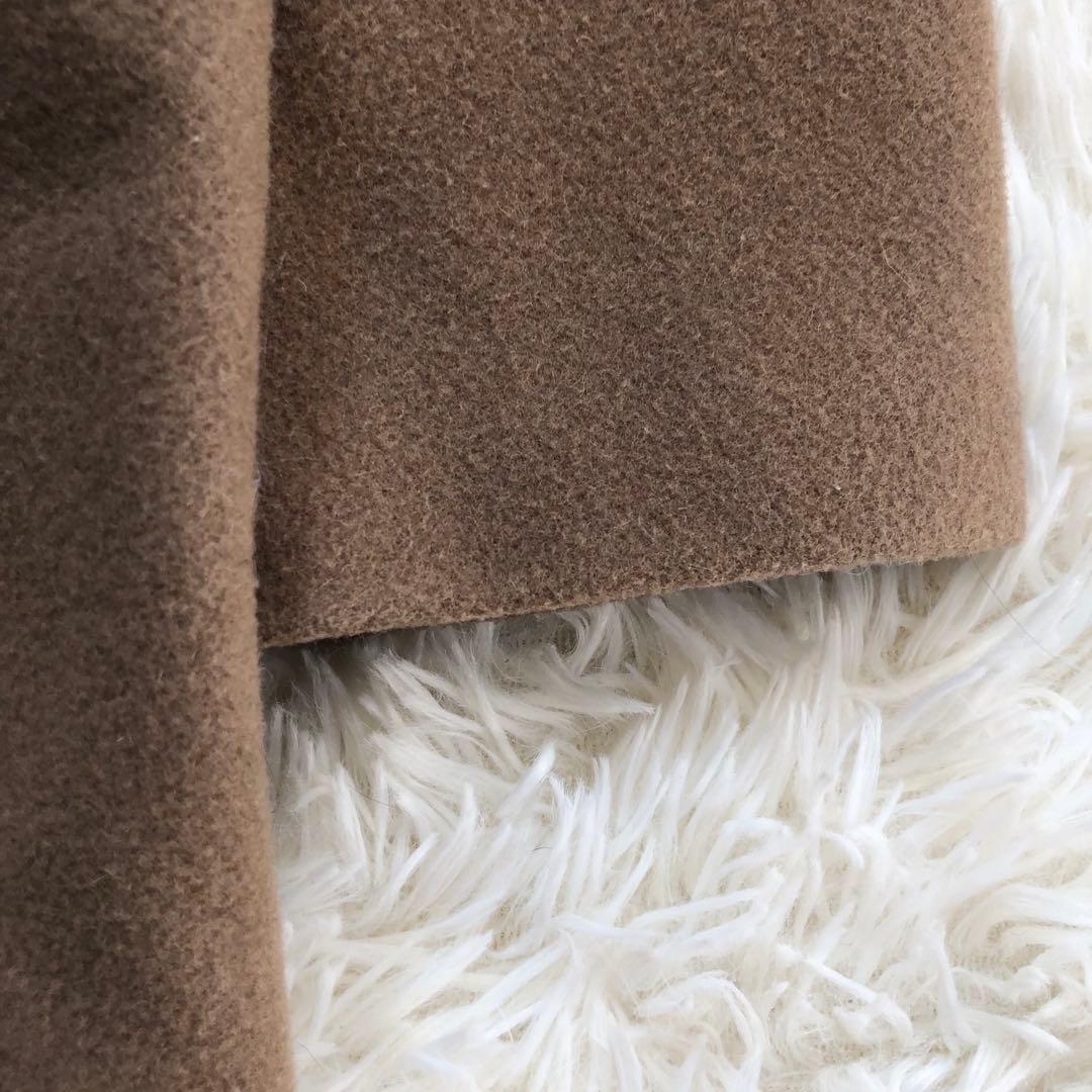 theory セオリー チェスターコート 比翼ボタン ロングコート　ベージュ