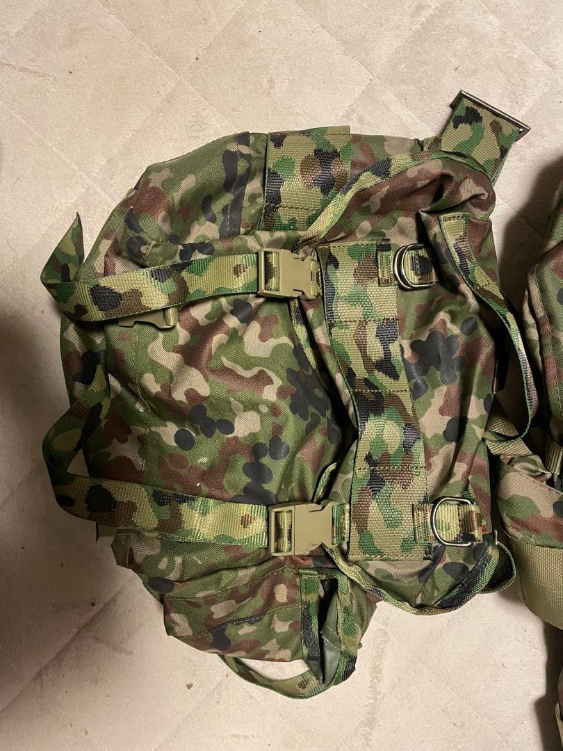 迷彩バックパック+背嚢１型セット