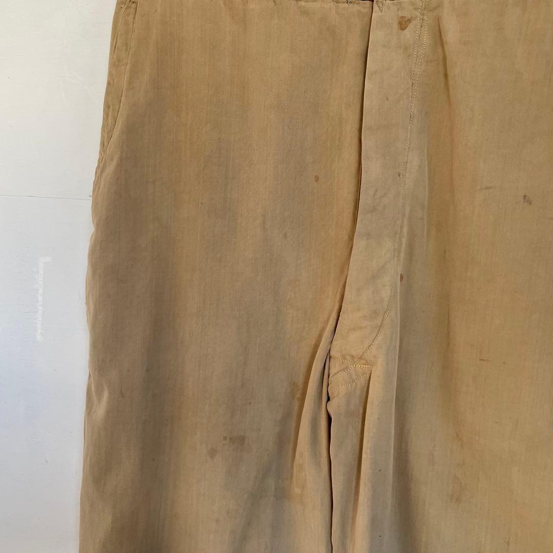 30s 40s フレンチ ワークパンツ ヴィンテージ 古着 ユーロ ヨーロッパ