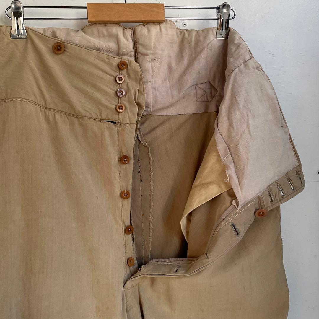 30s 40s フレンチ ワークパンツ ヴィンテージ 古着 ユーロ ヨーロッパ