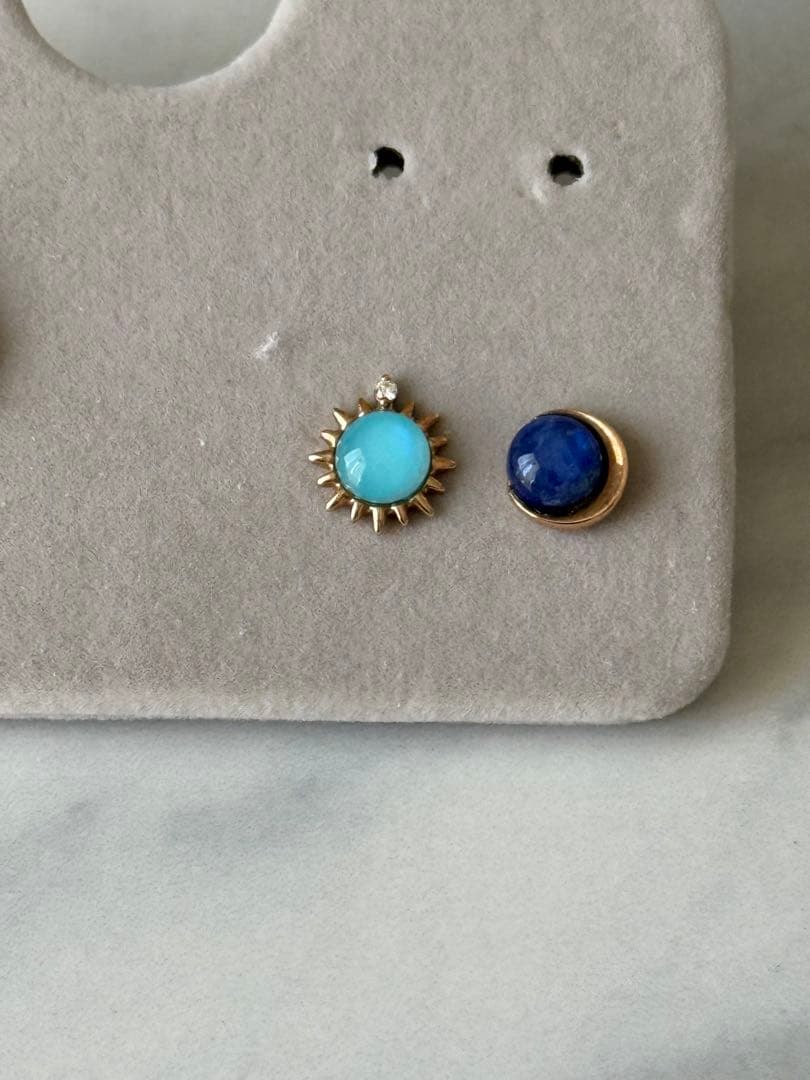 アクセサリー STAR JEWELRY DOUBLE PLANETS PIERCED